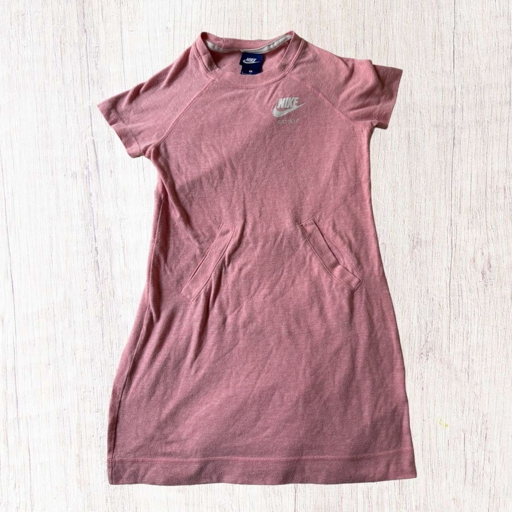 Nike Kids Jersey Knit Pocket Dress size Small
